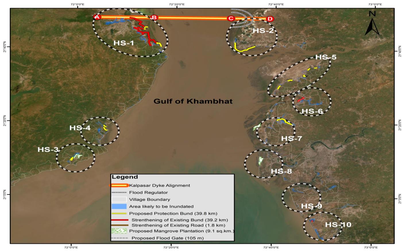 Protection Measures map